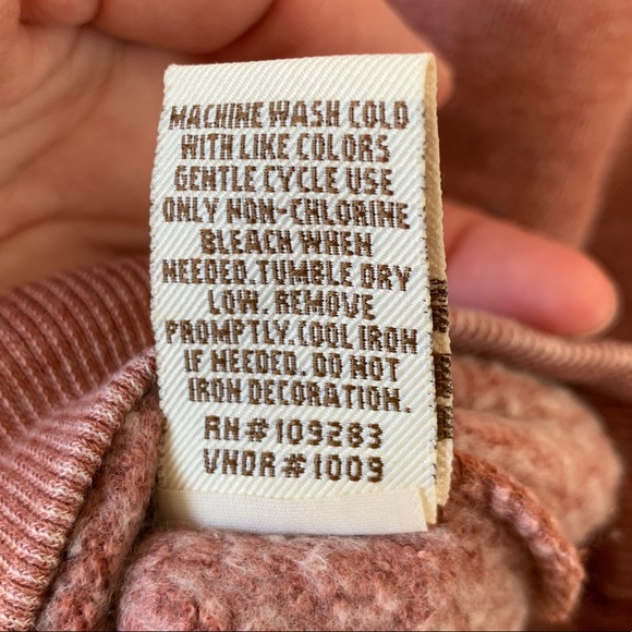 SALE! โญ๏ธ Vintage Havana cropped cozy fleece lined sweater - Picture 7 of 7